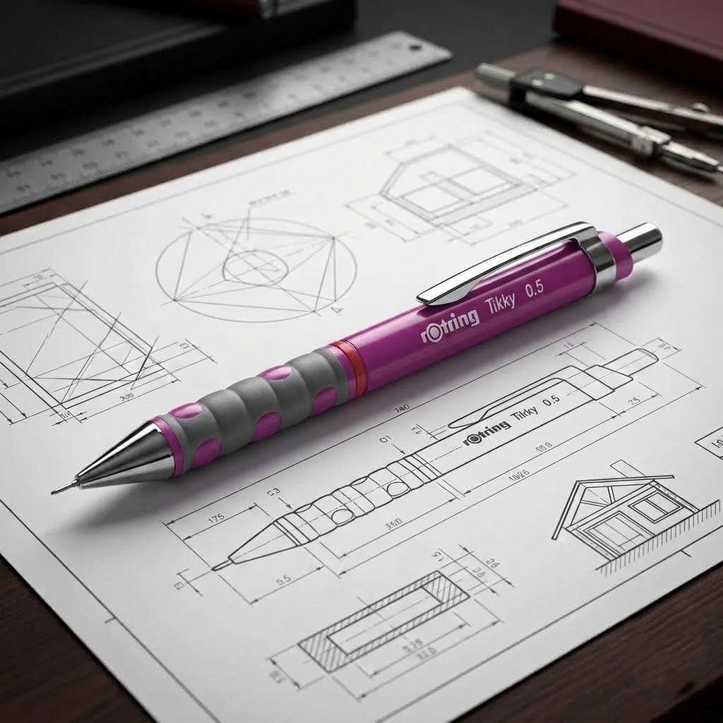 ROTRING, Mechanical Pencil - TIKKY PURPLE.