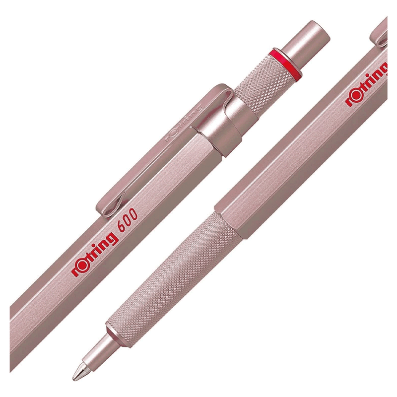 ROTRING, Ballpoint Pen - 600 ROSE GOLD.