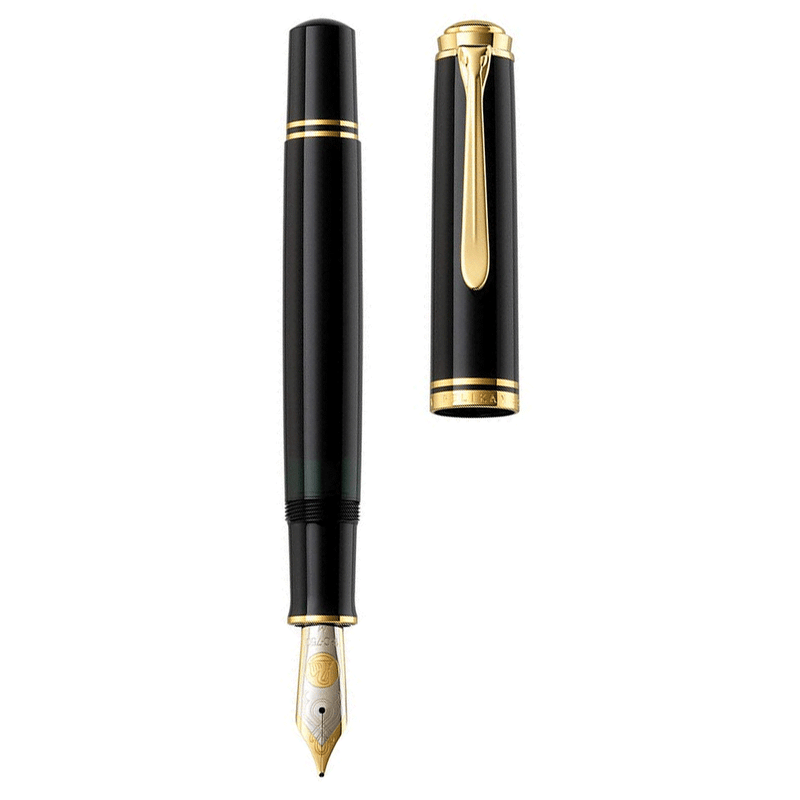 PELIKAN, Fountain Pen - SOUVERAN M800 18K BLACK.