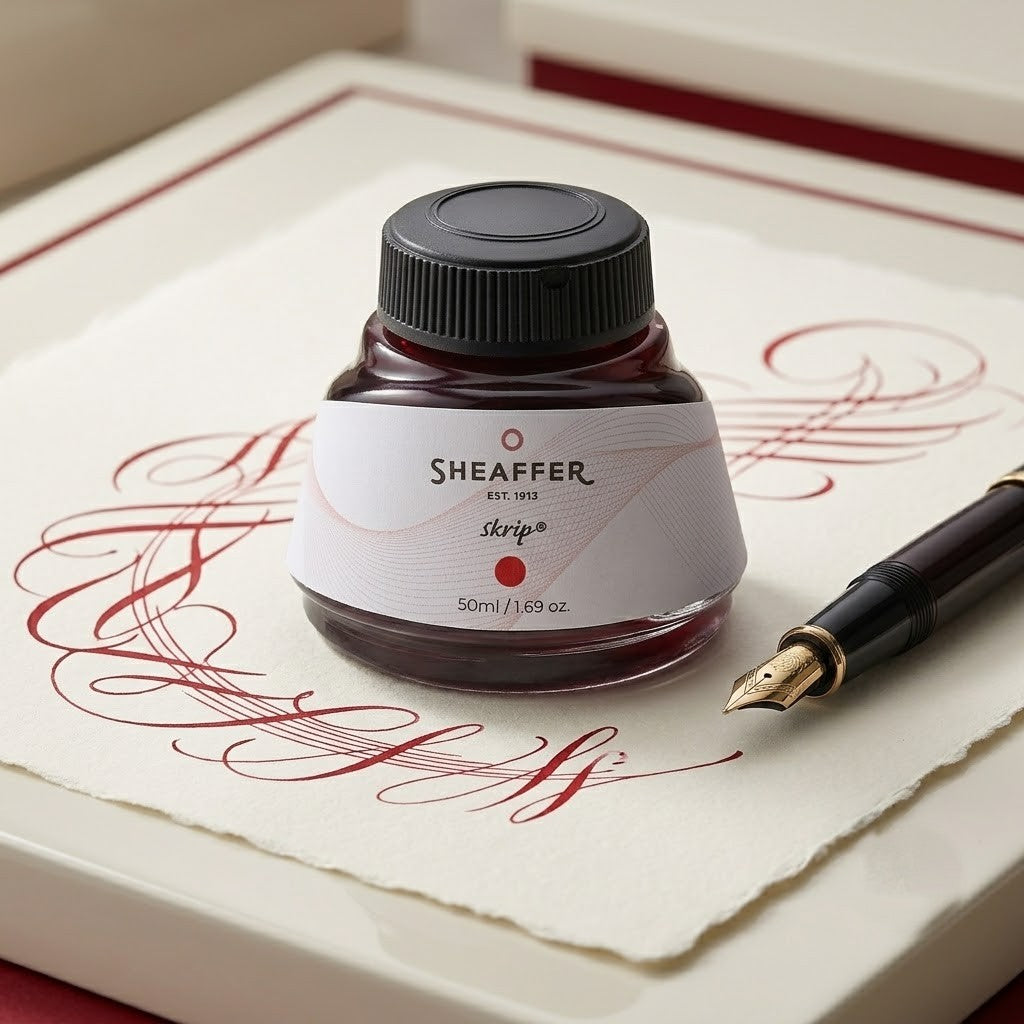 SHEAFFER, Ink Bottle - SKRIP | Red | 50 ml.
