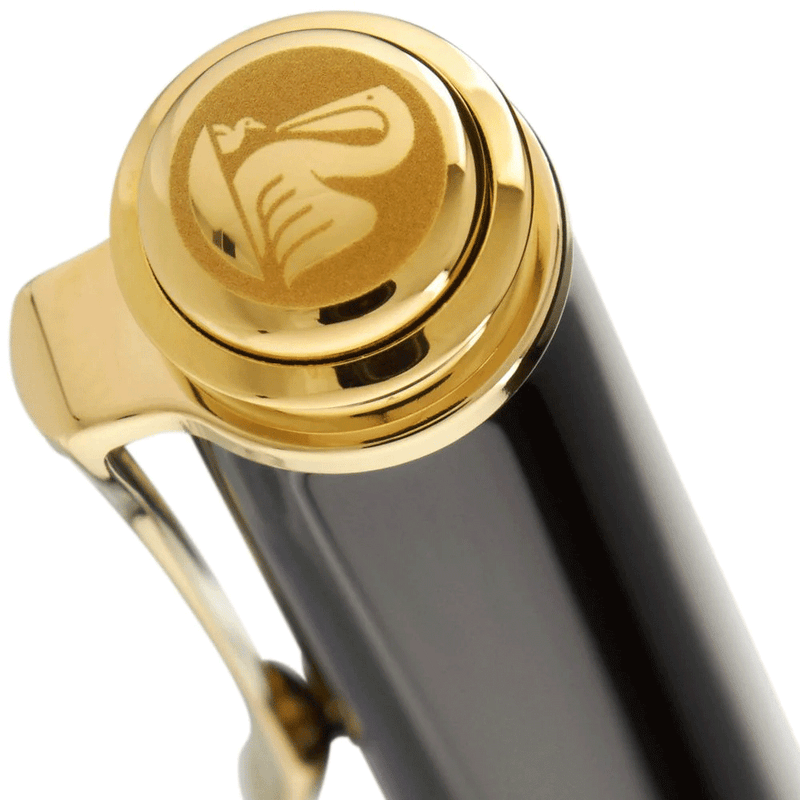PELIKAN, Fountain Pen - SOUVERAN M600 14K BLACK/BLUE.