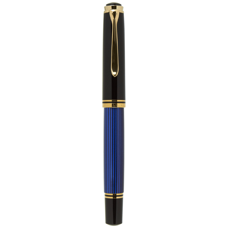 PELIKAN, Fountain Pen - SOUVERAN M600 14K BLACK/BLUE.