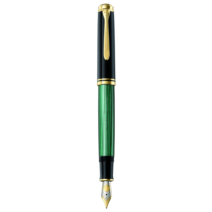 PELIKAN, Fountain Pen - SOUVERAN M800 18K BLACK/GREEN.