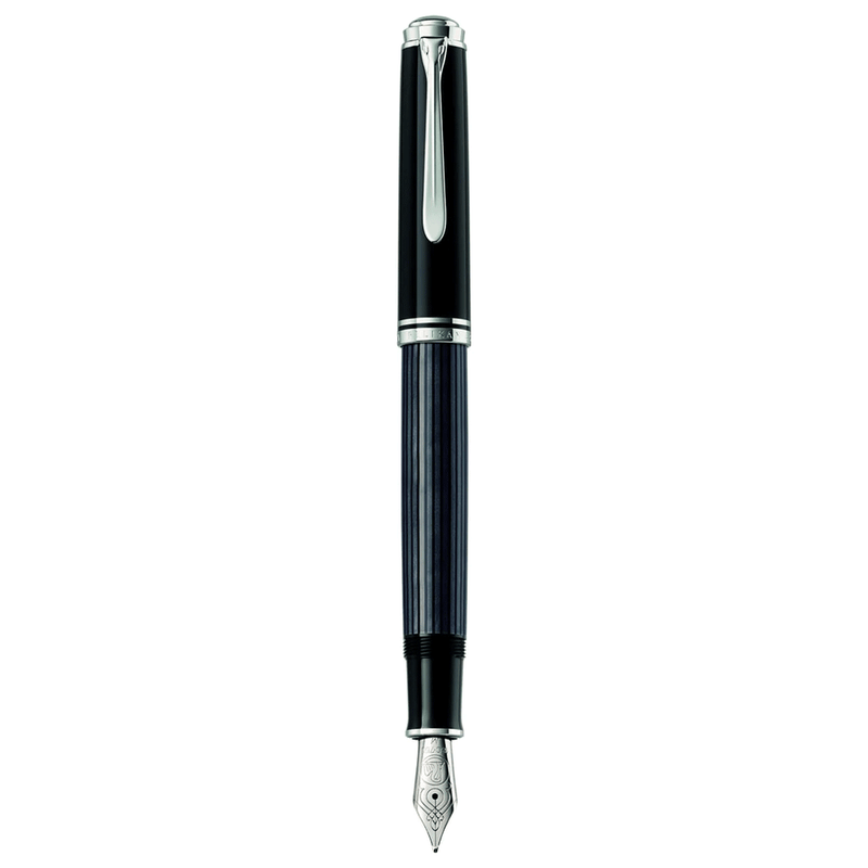 PELIKAN, Fountain Pen - Souveran M805 18K Stresemann ANTHRACITE BLACK.