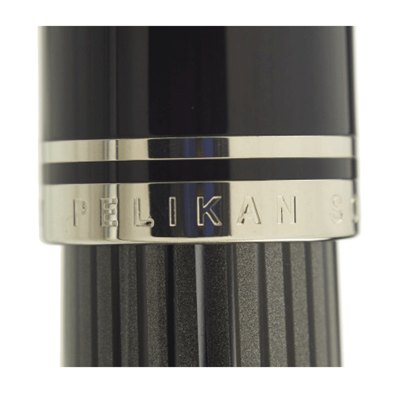 PELIKAN, Fountain Pen - Souveran M805 18K Stresemann ANTHRACITE BLACK.