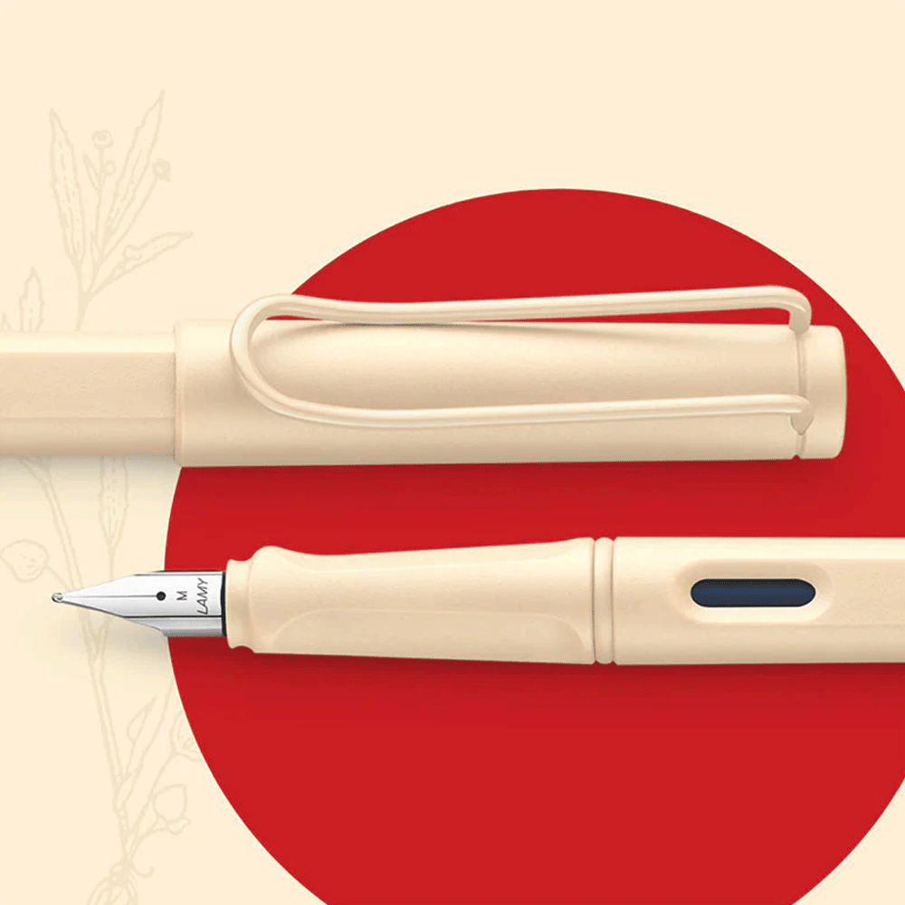 LAMY, Fountain Pen - Special Edition SAFARI CREAM.
