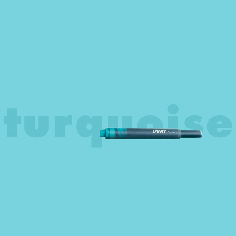 LAMY, Ink Cartridge - T10 TURQUOISE.