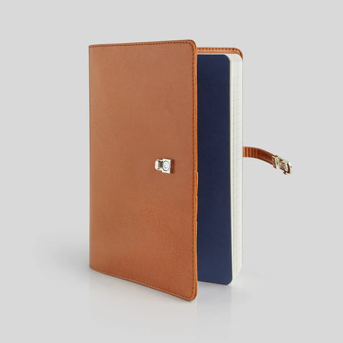 myPAPERCLIP, Personal Organiser - CLASSIC Medium Tan.
