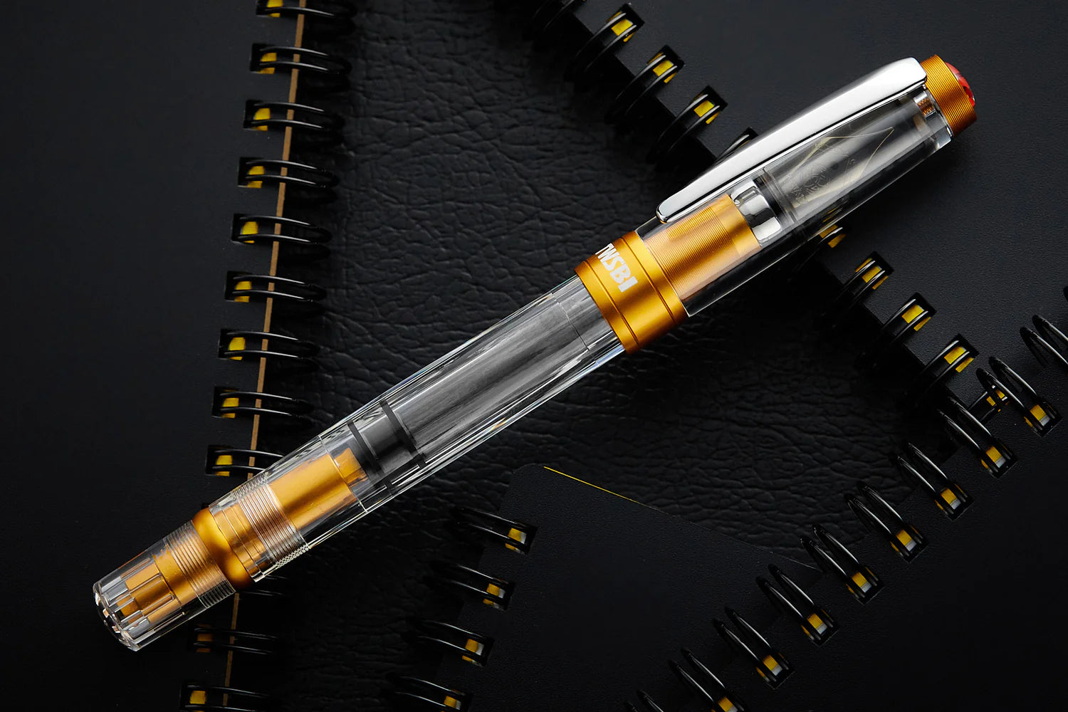 TWSBI | DIAMOND 580 AL R | SUNSET YELLOW | NIB MATERIAL : STEEL