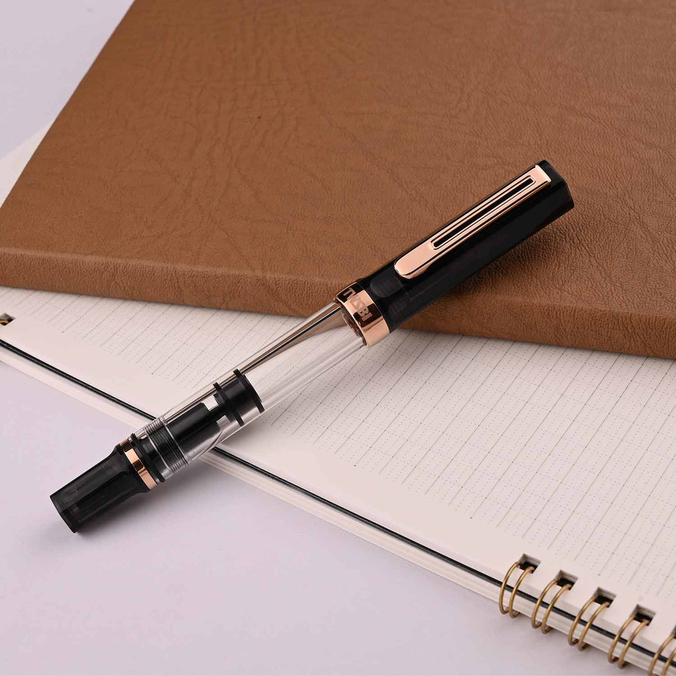 TWSBI, Fountain Pen - ECO SMOKE ROSEGOLD.