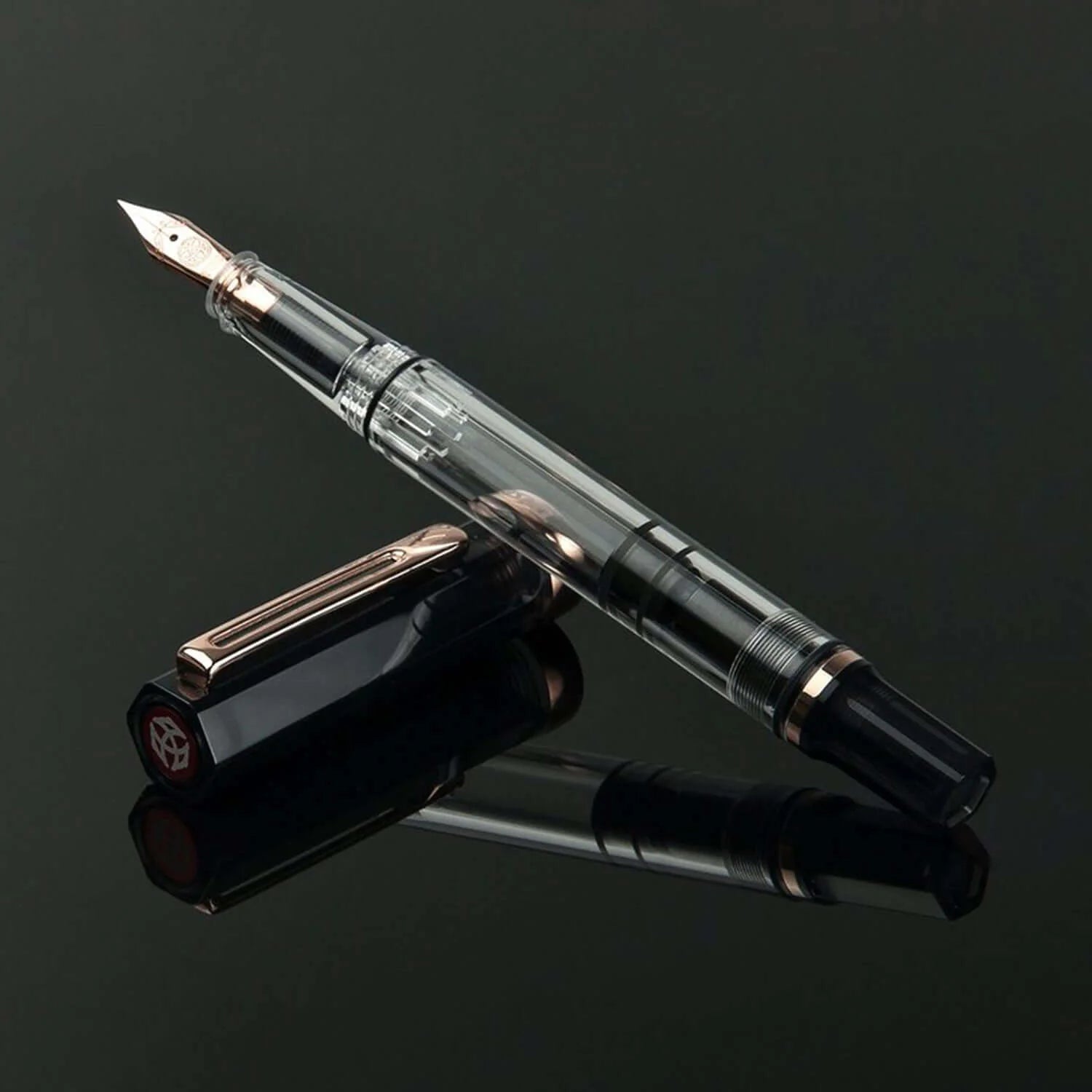 TWSBI, Fountain Pen - ECO SMOKE ROSEGOLD.