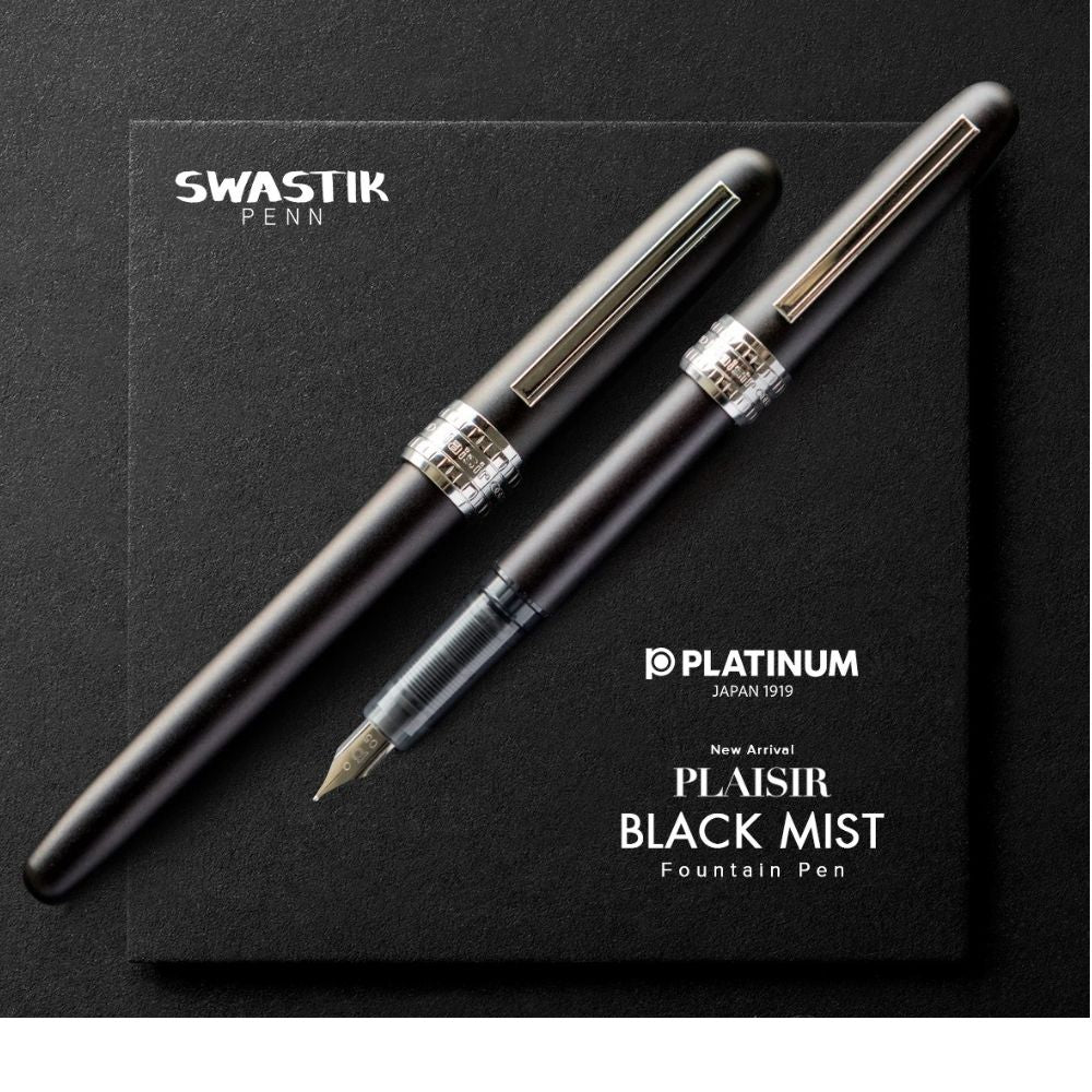 PLATINUM | Fountain Pen | PLAISIR | BLACK MIST