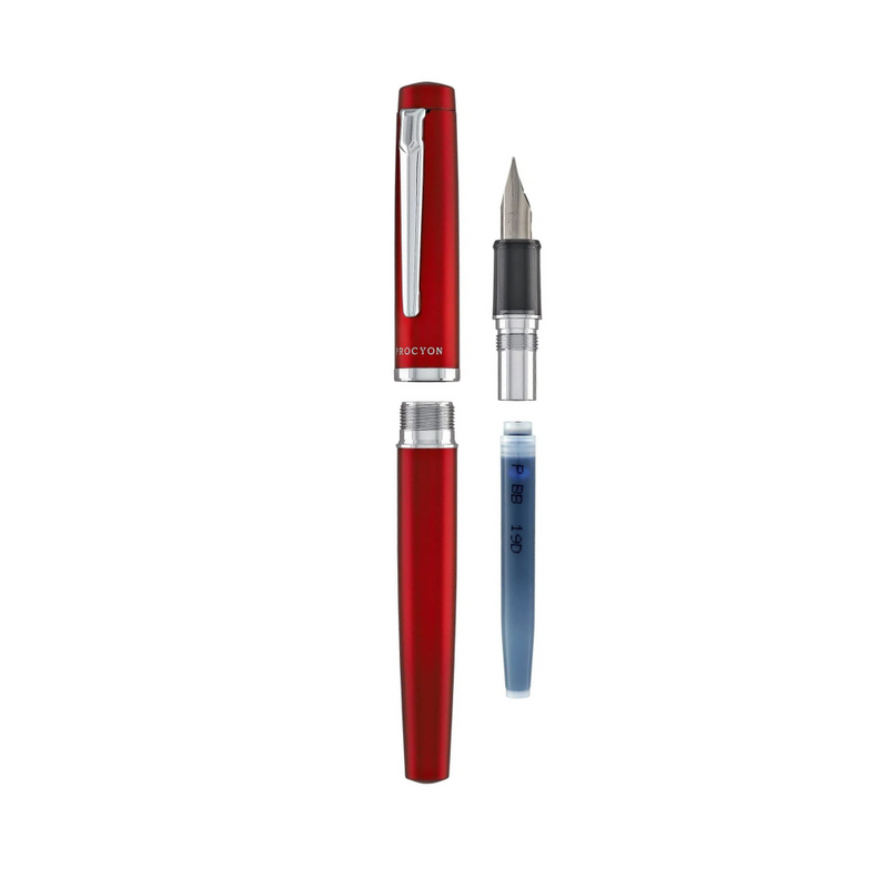 PLATINUM, Fountain Pen - PROCYON CARMINE RED.