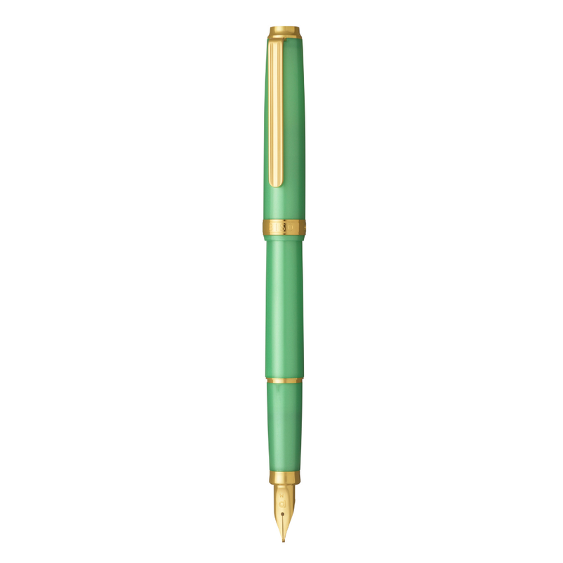 PLATINUM, Fountain Pen - BISO | Limited Edition | Sparkle Mint Green.