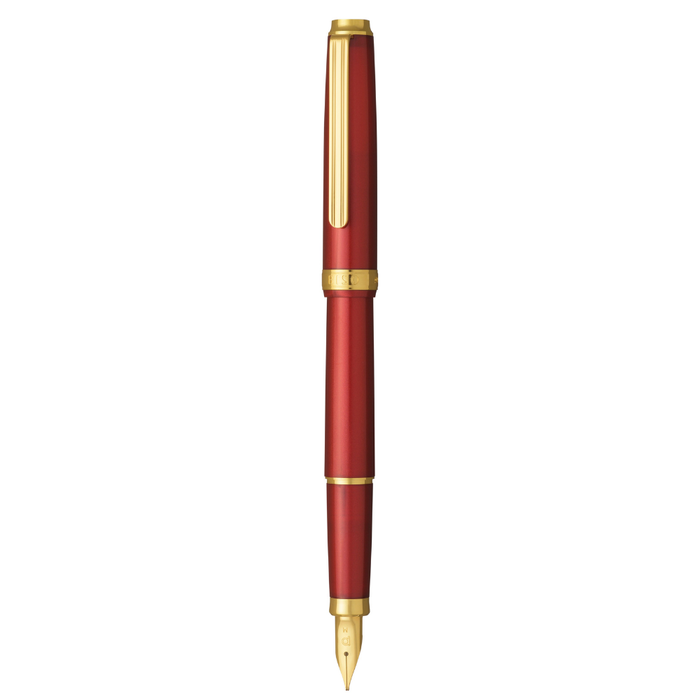 PLATINUM, Fountain Pen - BISO | Limited Edition | Flame Red.