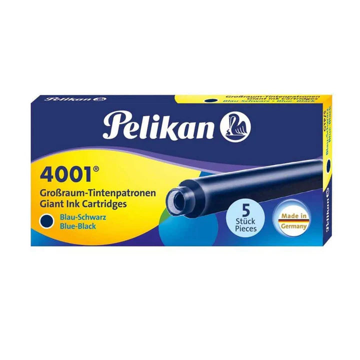 PELIKAN, Ink Cartridge - 4001 Blue Black.