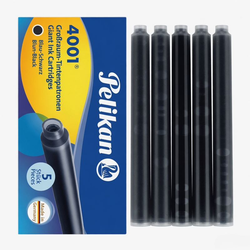 PELIKAN, Ink Cartridge - 4001 Blue Black.