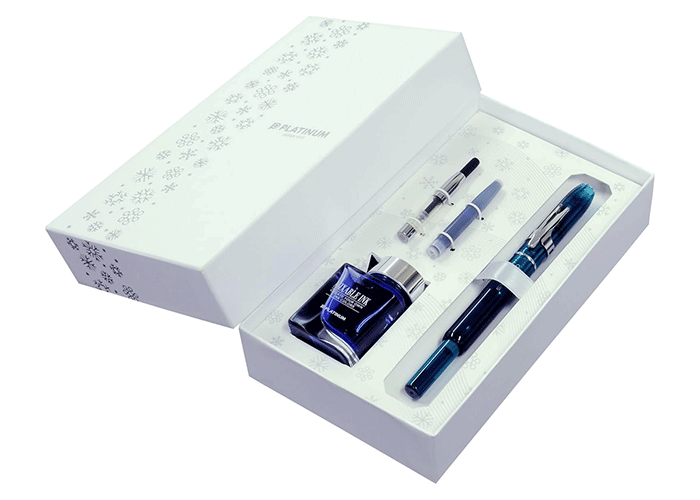 PLATINUM, Fountain Pen - CURIDAS Abyss Blue.