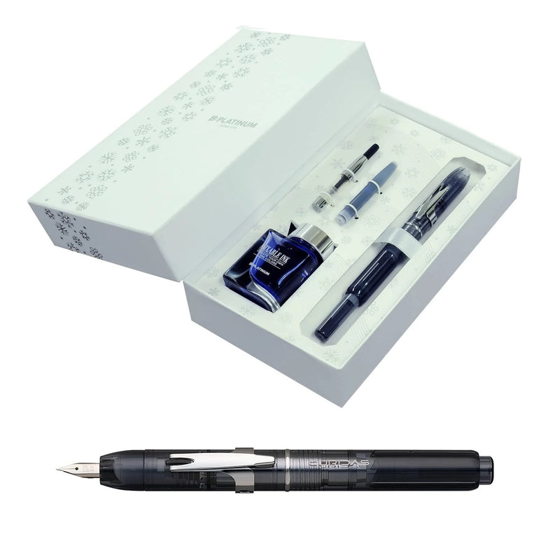 PLATINUM, Fountain Pen - CURIDAS Graphite Smoke.