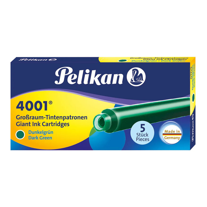 PELIKAN, Ink Cartridge - 4001 Dark Green.