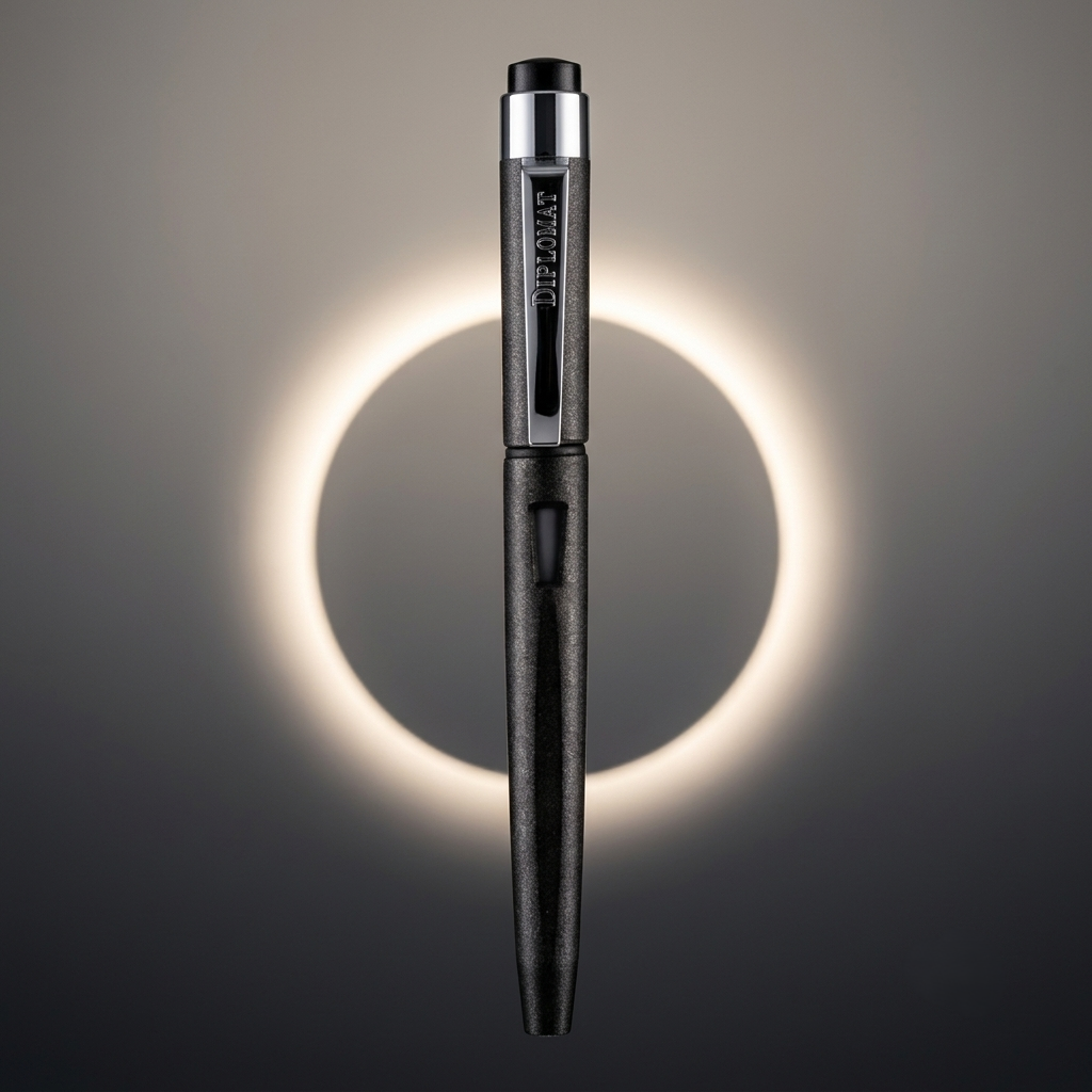DIPLOMAT | FOUNTAIN PEN | MAGNUM | CROW BLACK
