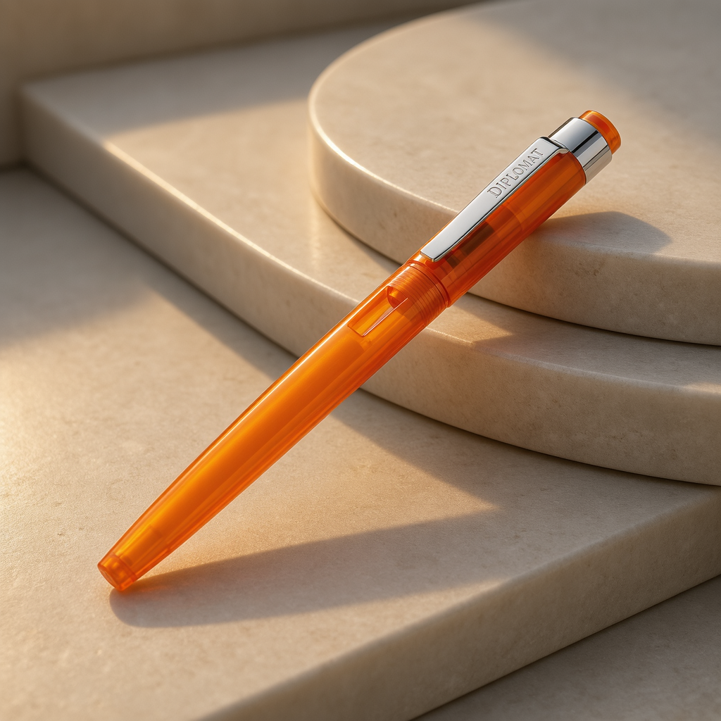DIPLOMAT | FOUNTAIN PEN | MAGNUM DEMO | ORANGE