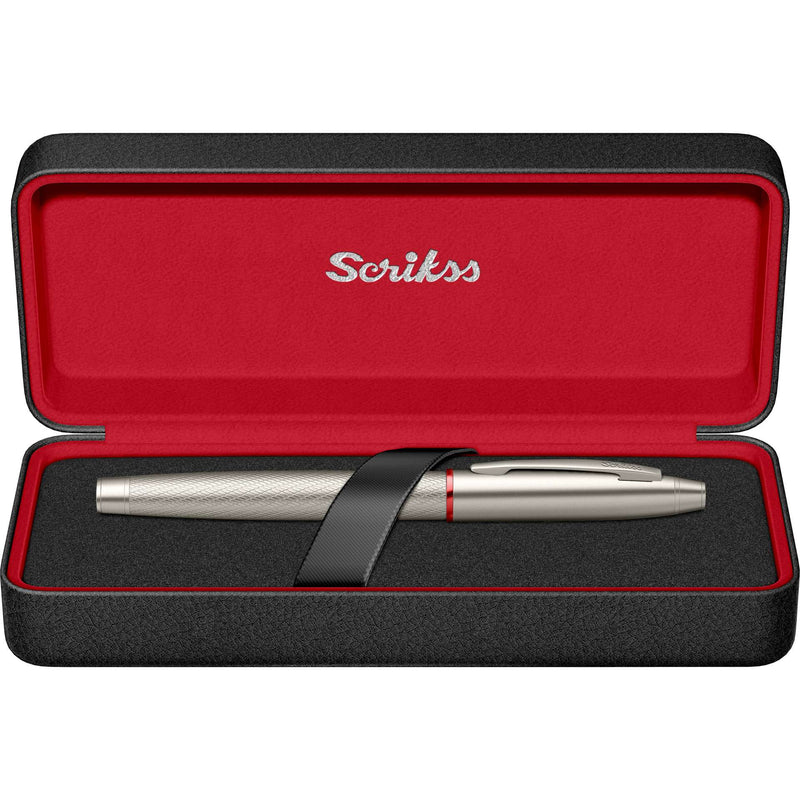 SCRIKSS, Fountain Pen - NOBLE 35 MATT TITANIUM
