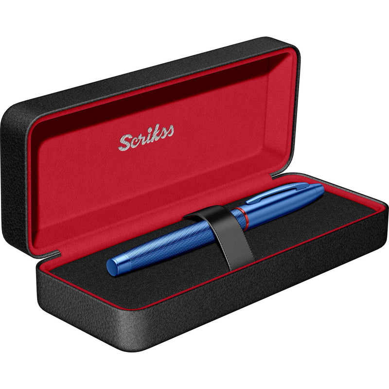 SCRIKSS, Fountain Pen - NOBLE 35 METALLIC MAVI