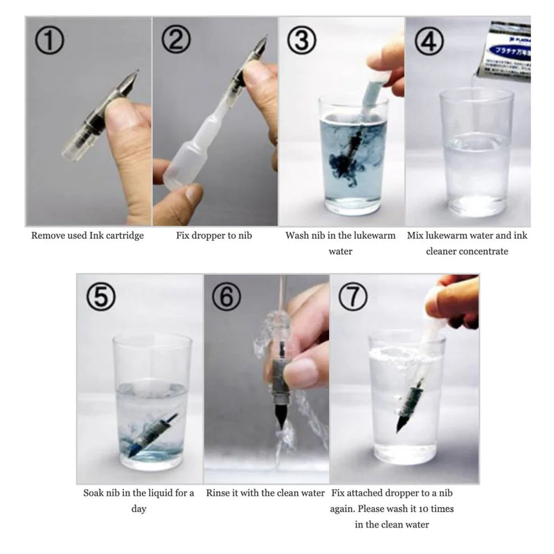 PLATINUM, Fountain Pen - INK CLEANER KIT.