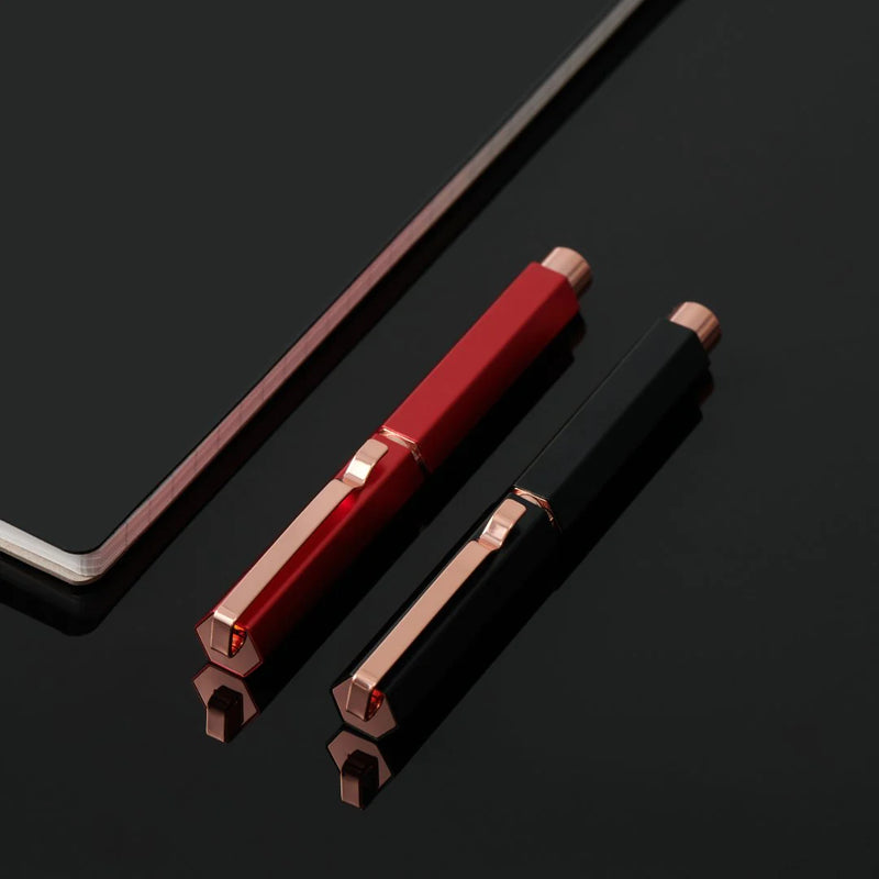 KACO, Fountain Pen  - LUXO RED Rose.
