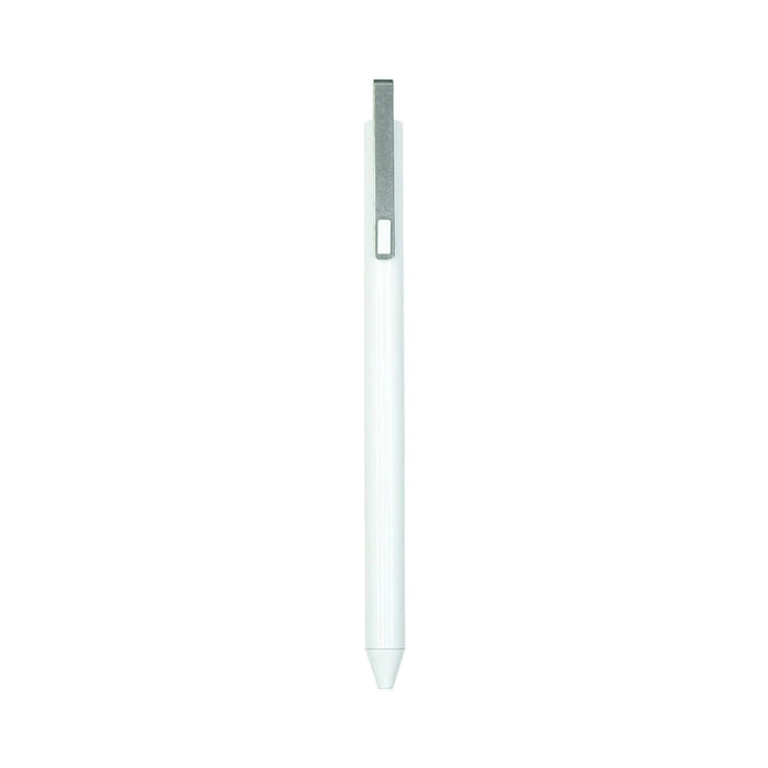 KACO, Gel Pen - SMOOTH Stainless Steel WHITE .