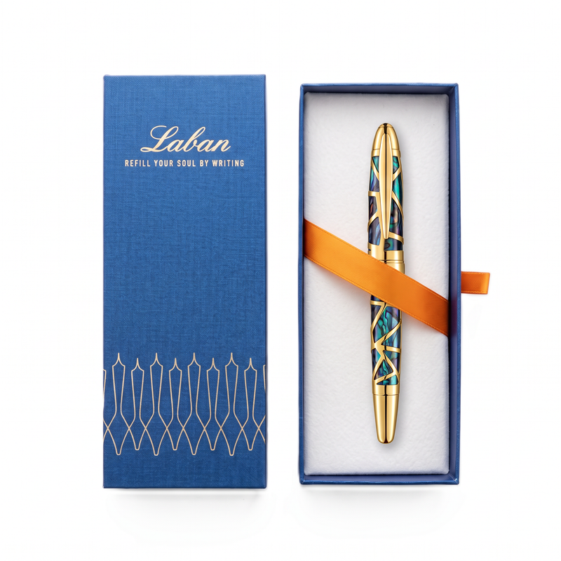 LABAN, Fountain Pen - OCEANA GOLD.