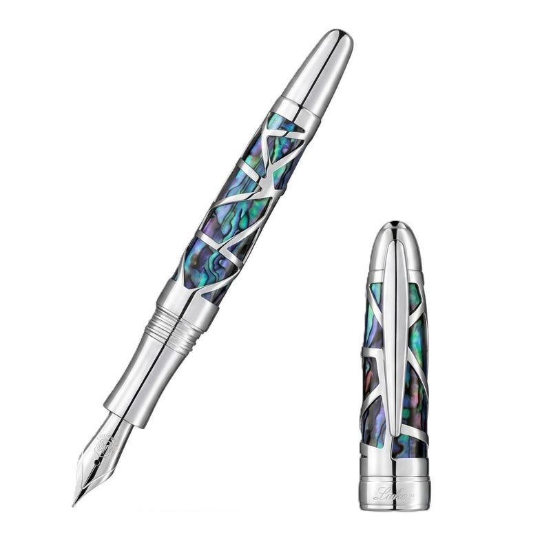 LABAN, Fountain Pen - OCEANA SILVER.