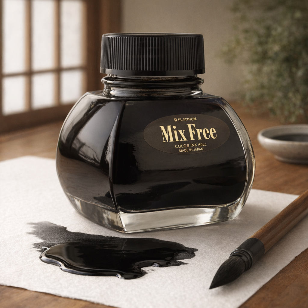 PLATINUM | Mixable Ink Bottle | SMOKE BLACK 60ml