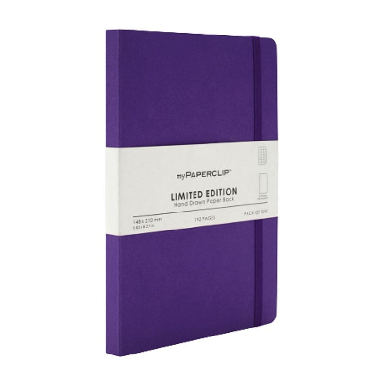 myPAPERCLIP, NoteBook - Limited Edition 192 Pages Amethyst.