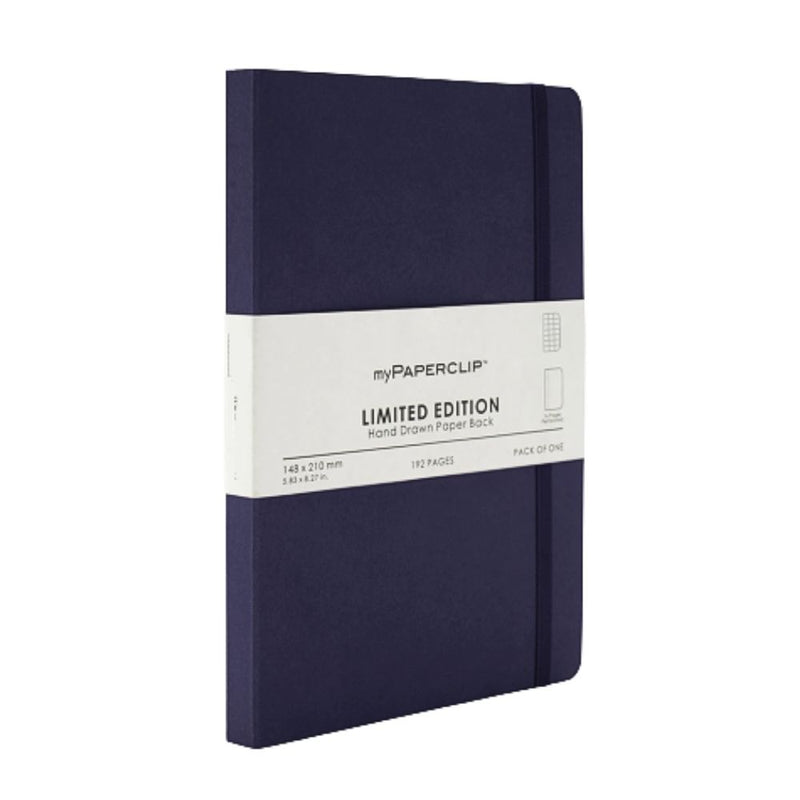 myPAPERCLIP, NoteBook - Limited Edition 192 Pages Aubergine.
