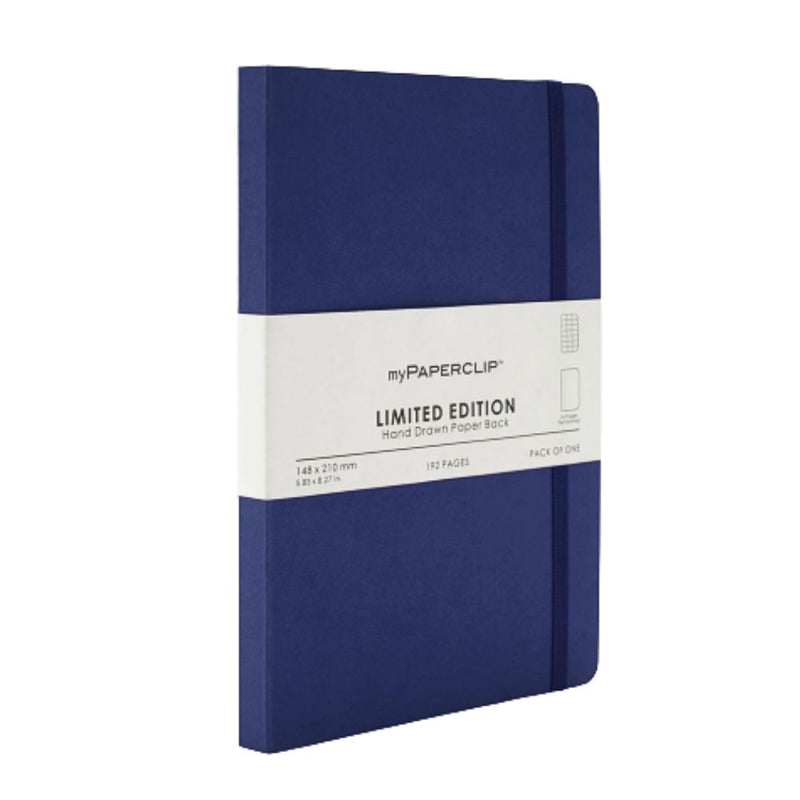 myPAPERCLIP, NoteBook - Limited Edition 192 Pages BlueBerry.