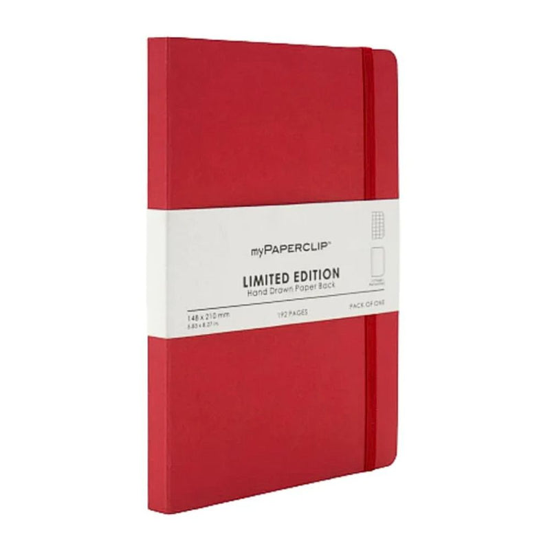 myPAPERCLIP, NoteBook - Limited Edition 192 Pages Ruby.