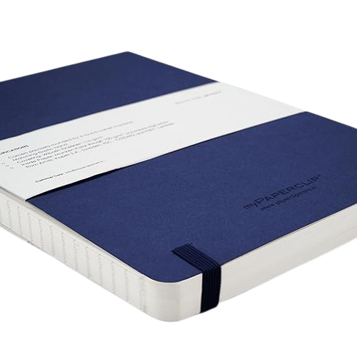 myPAPERCLIP, NoteBook - Limited Edition 192 Pages BlueBerry.