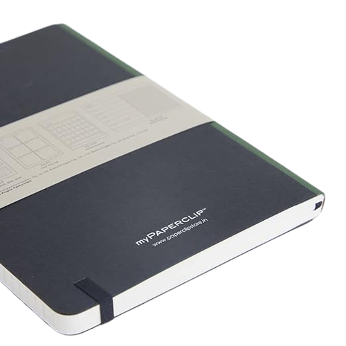 myPAPERCLIP, Weekly Planner - D2 192 Pages GREEN Spine Year 2024.