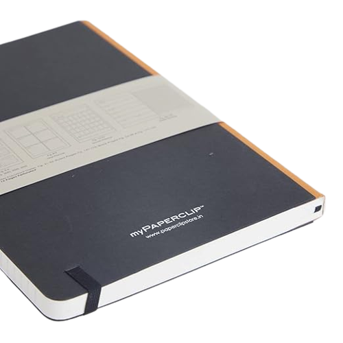 myPAPERCLIP, Weekly Planner - D2 192 Pages ORANGE Spine Year 2024.