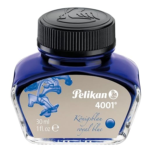 PELIKAN, Ink Bottle - 4001 ROYAL BLUE.