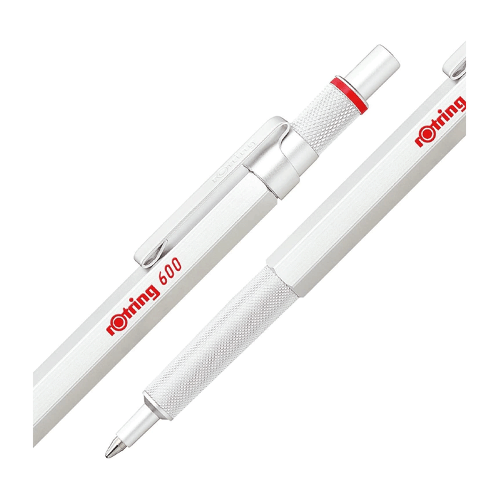 ROTRING, Ballpoint Pen - 600 PEARL WHITE.