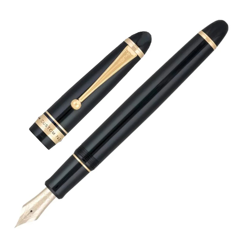PILOT, Fountain Pen - CUSTOM 743 | 14K | Black | Medium.