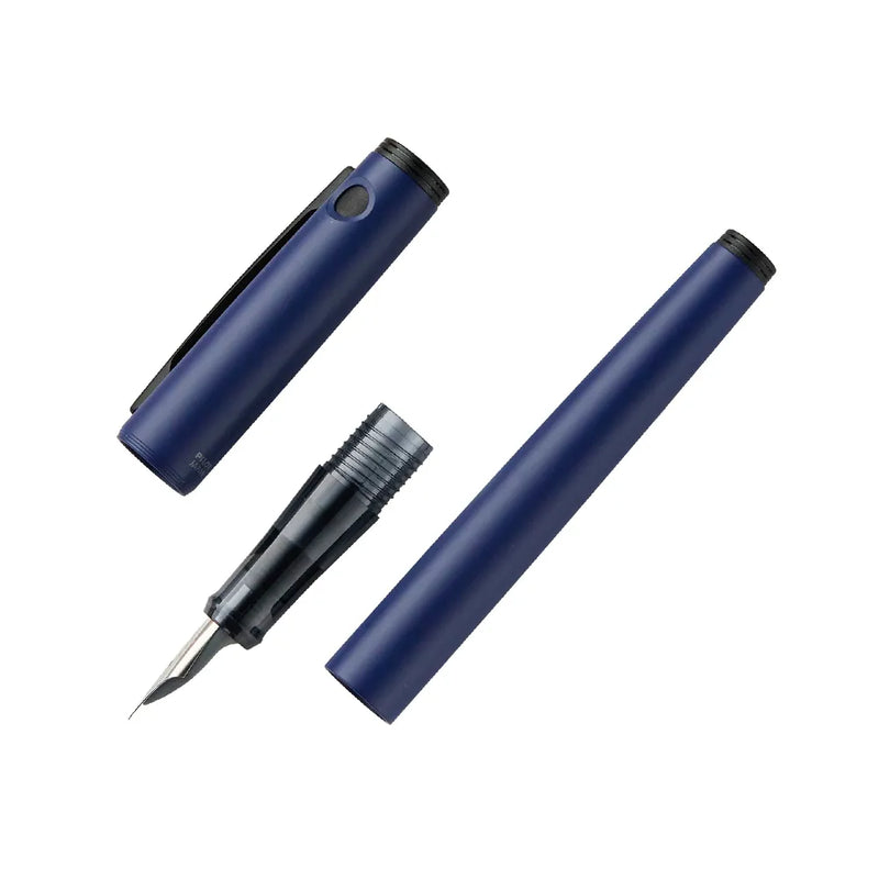 PILOT, Fountain Pen - Explorer Metallic | Navy Blue | Medium.