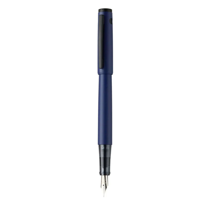 PILOT, Fountain Pen - Explorer Metallic | Navy Blue | Medium.