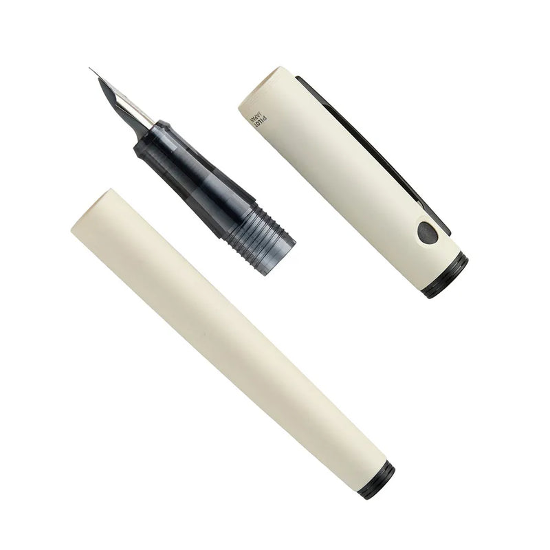 PILOT, Fountain Pen - Explorer Metallic | Off White | Medium.