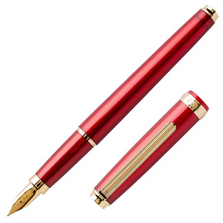 PLATINUM, Fountain Pen - BISO | Limited Edition | Flame Red.