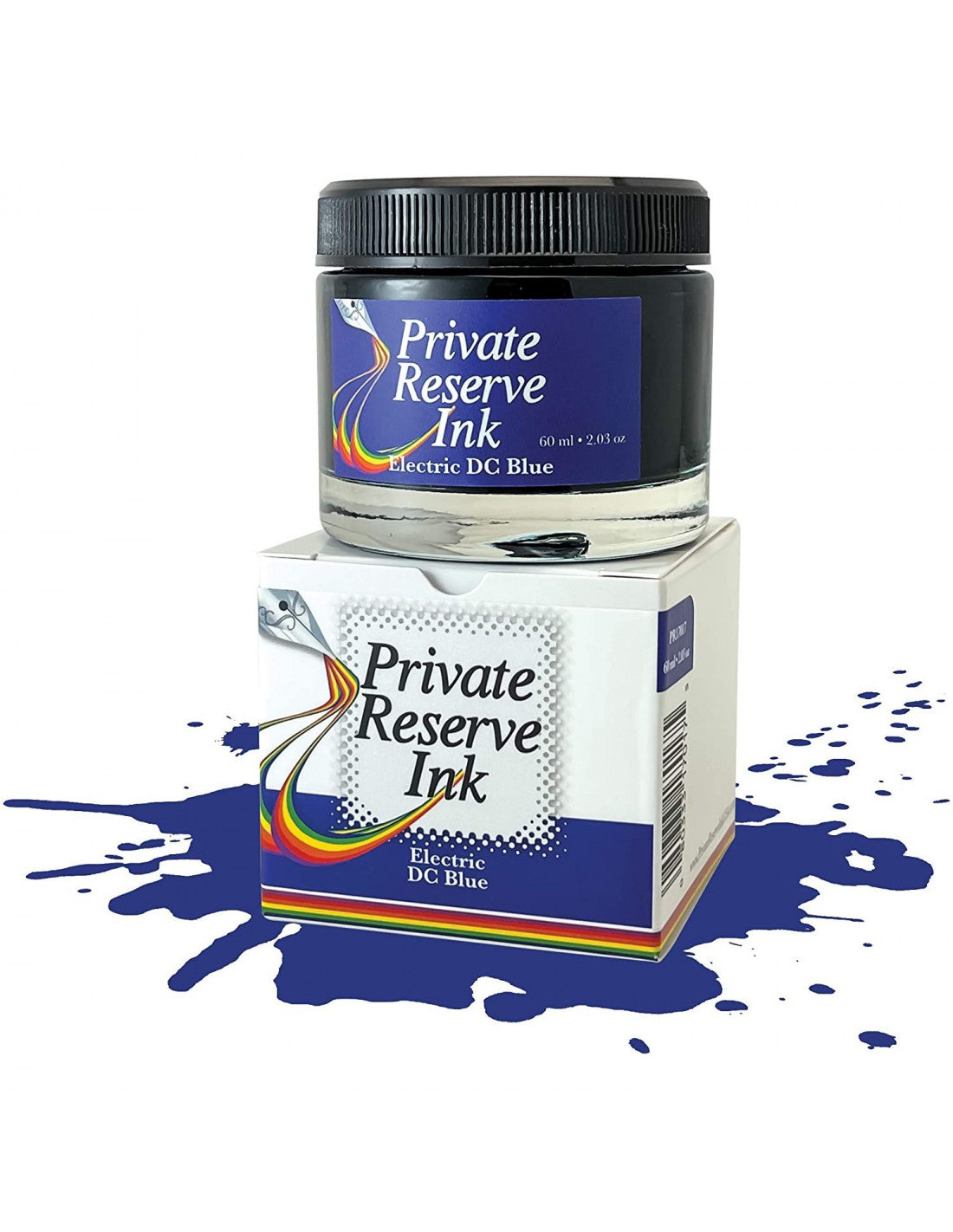 PRIVATE RESERVE | INK BOTTLE | PREMIUM Inks ELECTRIC | DC BLUE  60ML