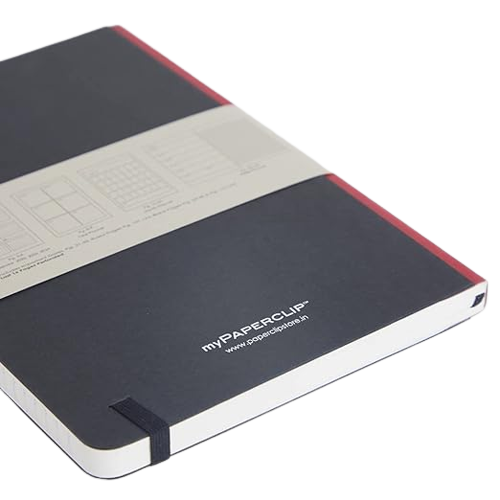 myPAPERCLIP, Weekly Planner - D2 192 Pages RED Spine Year 2024.
